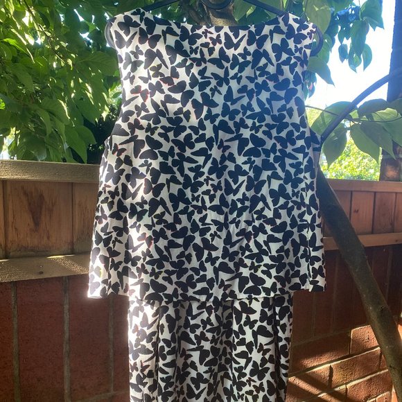 Kate Spade Butterfly Silk Dress - Picture 3 of 6